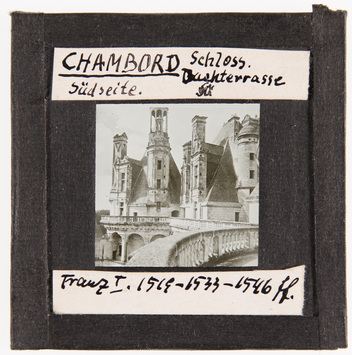 Vorschaubild Chambord: Schloss, Dachterasse Südseite (Foto 1941) 